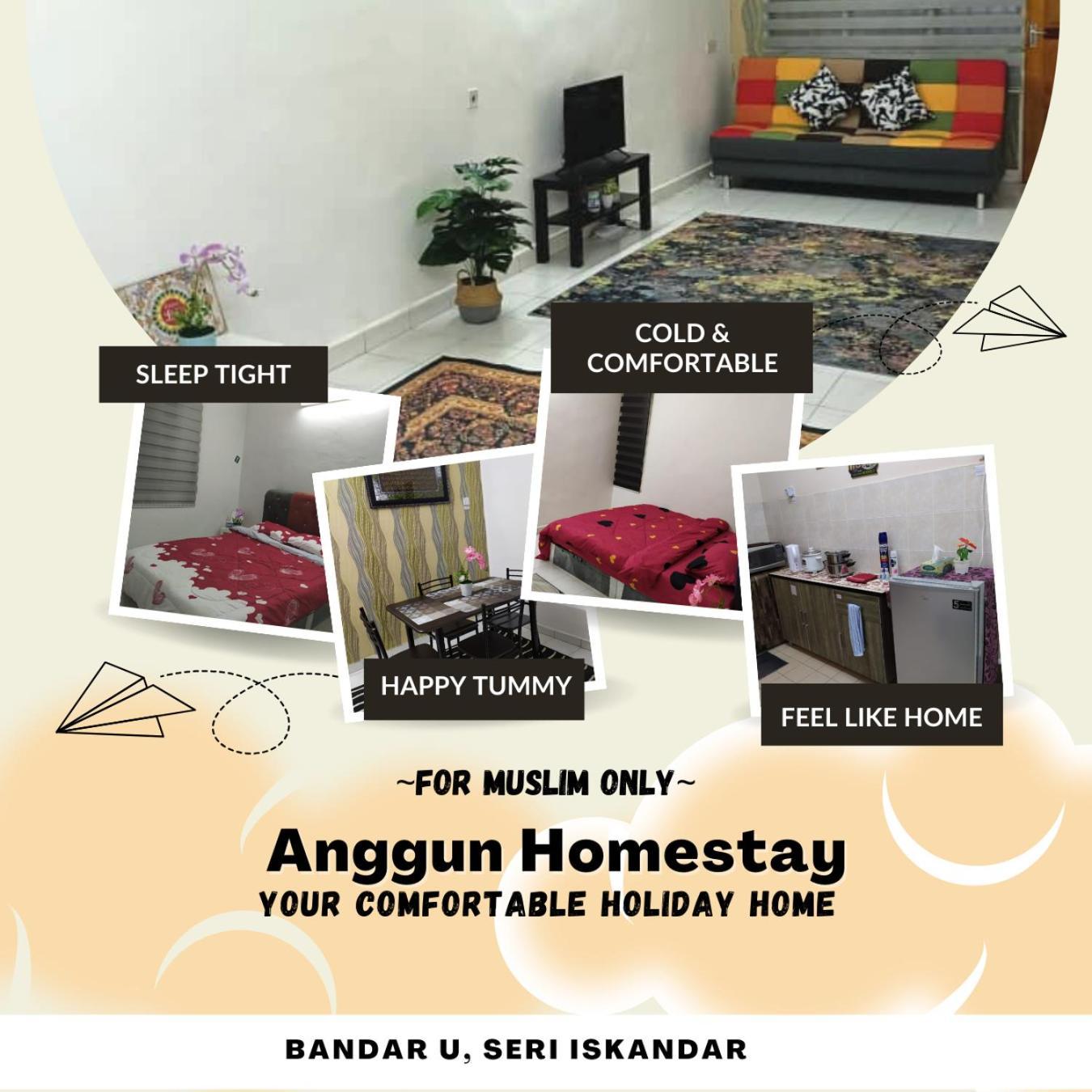 Anggun Homestay Seri Iskandar Buitenkant foto